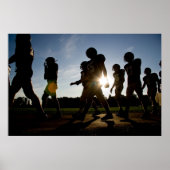 Football Walk Poster (Voorkant)