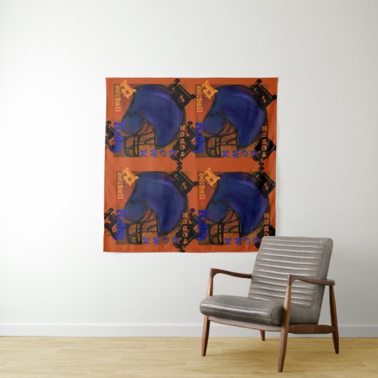 FOOTBALL WANDKLEED (In Situ (horizontaal))