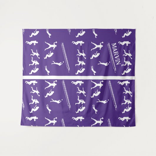 Football Wandkleed (Voorkant (horizontaal))