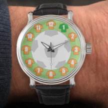 Football Watch - met de oude gouden Shirten