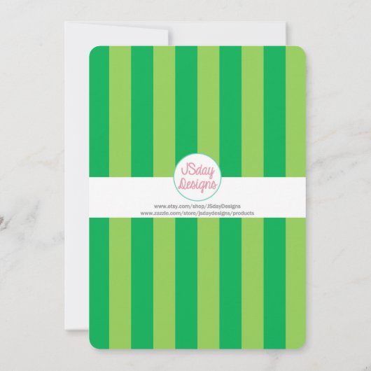 Football Watch Party - Big Game Kaart (Achterkant)