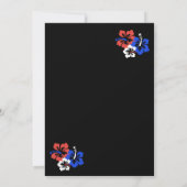 Football Watch Party Invitation Kaart (Achterkant)