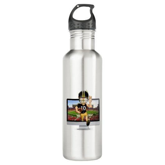 Football Waterfles (Voorkant)