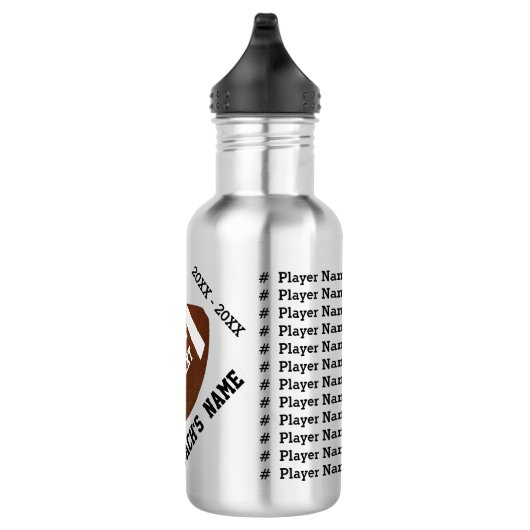 Football waterflessen voor touringcars of voor spe waterfles  (Rechts)