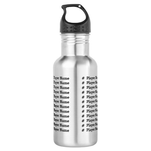 Football waterflessen voor touringcars of voor spe waterfles  (Achterkant)