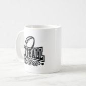 Football weduwe koffiemok (Voorkant links)