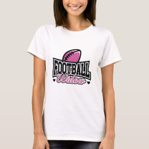 Football weduwe t-shirt