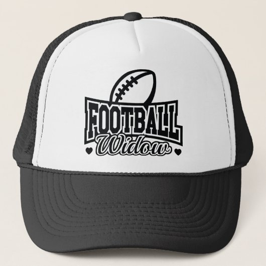 Football weduwe trucker pet (Voorkant)