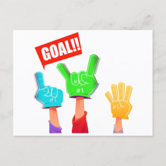 Football wereldbeker 2022 - briefkaart