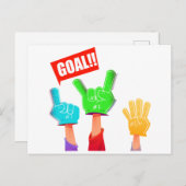 Football wereldbeker 2022 - briefkaart (Voorkant / Achterkant)