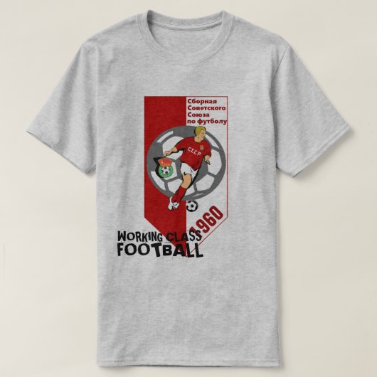 FOOTBALL WERKKLASSE T-SHIRT (Design voorkant)