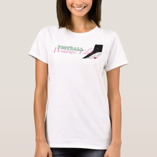 Football Widows' Club T-shirt (Voorkant)