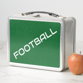 FOOTBALL Witte tekst Diepgroene achtergrond