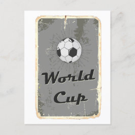 Football WK Stijl Poster Kunstontwerp Briefkaart