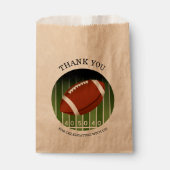 Football Yard Lines Super Sports Fan Bedankzakje (Voorkant)