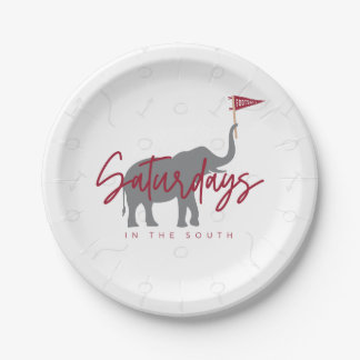 Football Zaterdag in de South Paper Borden Papieren Bordje