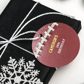 Football ziet er goed uit bedankjes labels