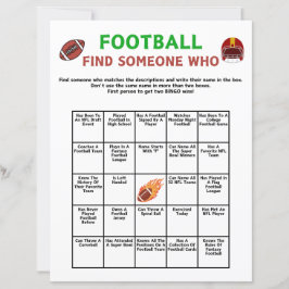 Football Zoek iemand die het spel