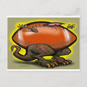 FootballaSaurus Rex Briefkaart