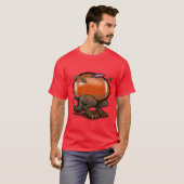 FootballaSaurus Rex T-shirt (Voorkant volledig)
