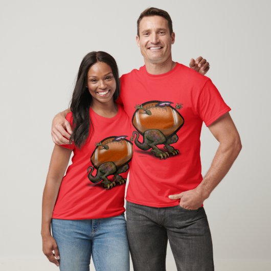 FootballaSaurus Rex T-shirt (Unisex)
