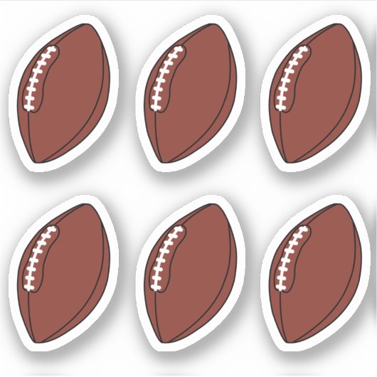 Footballs ballen pack sticker (Voorkant)