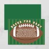 Footballs boeken voor Baby aanvragen Informatiekaartje (Voorkant / Achterkant)