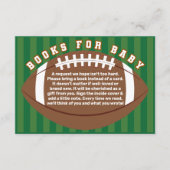 Footballs boeken voor Baby aanvragen Informatiekaartje (Voorkant)