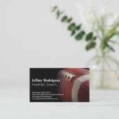 Footballs bol | coach visitekaartje (Staand voorkant)