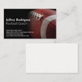 Footballs bol | coach visitekaartje (Voorkant / Achterkant)
