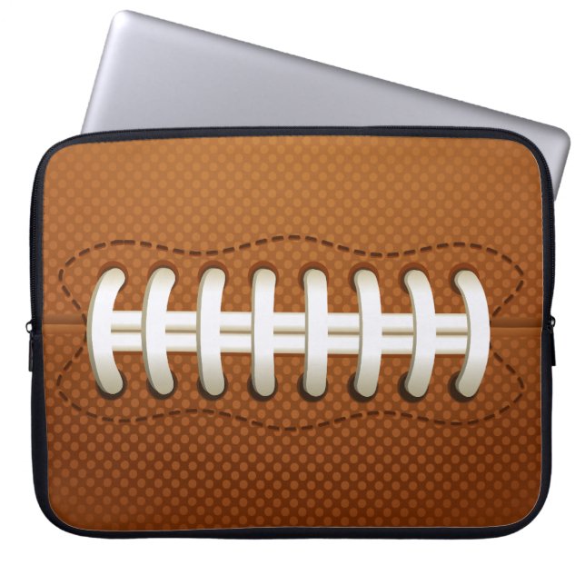 footballs bol laptop sleeve (Voorkant)