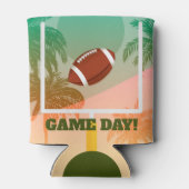 Footballs en palmen blikjeskoeler (Achterkant)