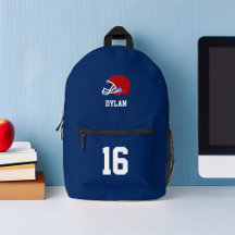 Footballs helm gepersonaliseerd