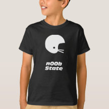 Footballs helm n00b staat
