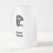 Footballs helm van de Griekse staat Matglas Bierpul (Voorkant links)