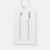 Footballs lijnen cadeaulabel (Achterkant)