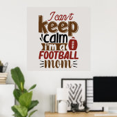 footballs mama poster (Thuiskantoor)
