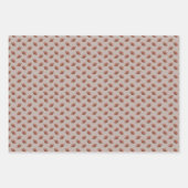 Footballs op Bord Brown Inpakpapier Vel (Voorkant 3)