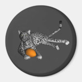 Footballs panter magneet (Voorkant)