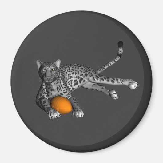Footballs panter magneet (Voorkant)