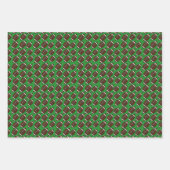 Footballs patronen inpakpapier vel (Voorkant)