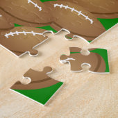 Footballs puzzel legpuzzel (Zijkant)