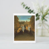 Footballs spelers, 1908 (olie op canvas) briefkaart (Staand voorkant)