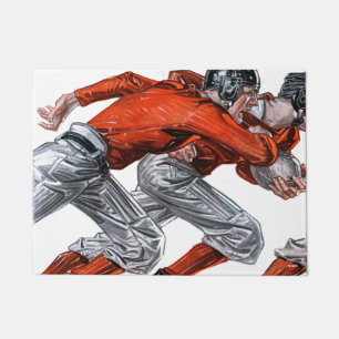 Footballs spelers deurmat