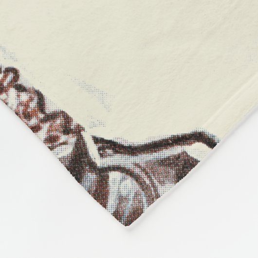 Footballs spelers fleece deken (Hoek)