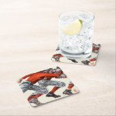 Footballs spelers kartonnen onderzetters (Insitu)