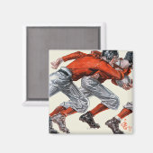 Footballs spelers magneet (Voorkant / Achterkant)