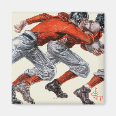 Footballs spelers magneet (Voorkant)