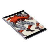 Footballs spelers notitieboek (Rechterzijde)