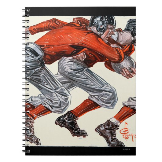 Footballs spelers notitieboek (Voorkant)